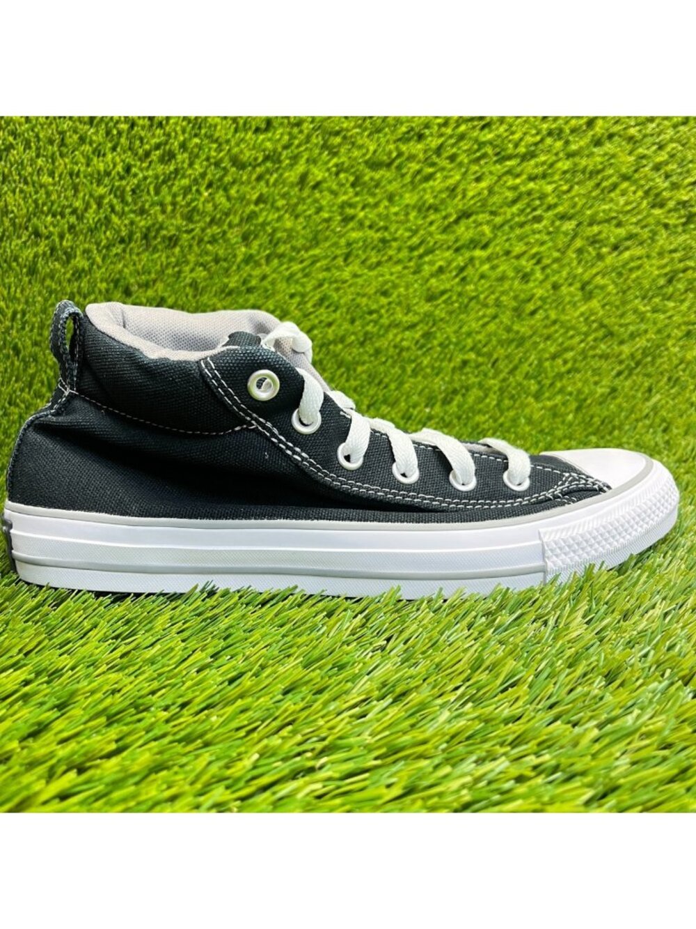 Converse Chuck Taylor All Star Street Mens Size 8 Black Athletic Shoes Sneakers